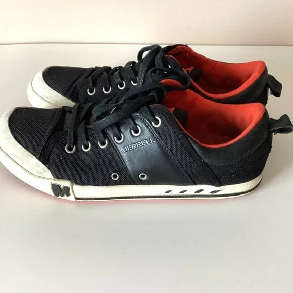 Merrell Rant Carbon Performance Mens Black Footwear Sneaker Shoes Size 8 Casual - Picture 5 of 11